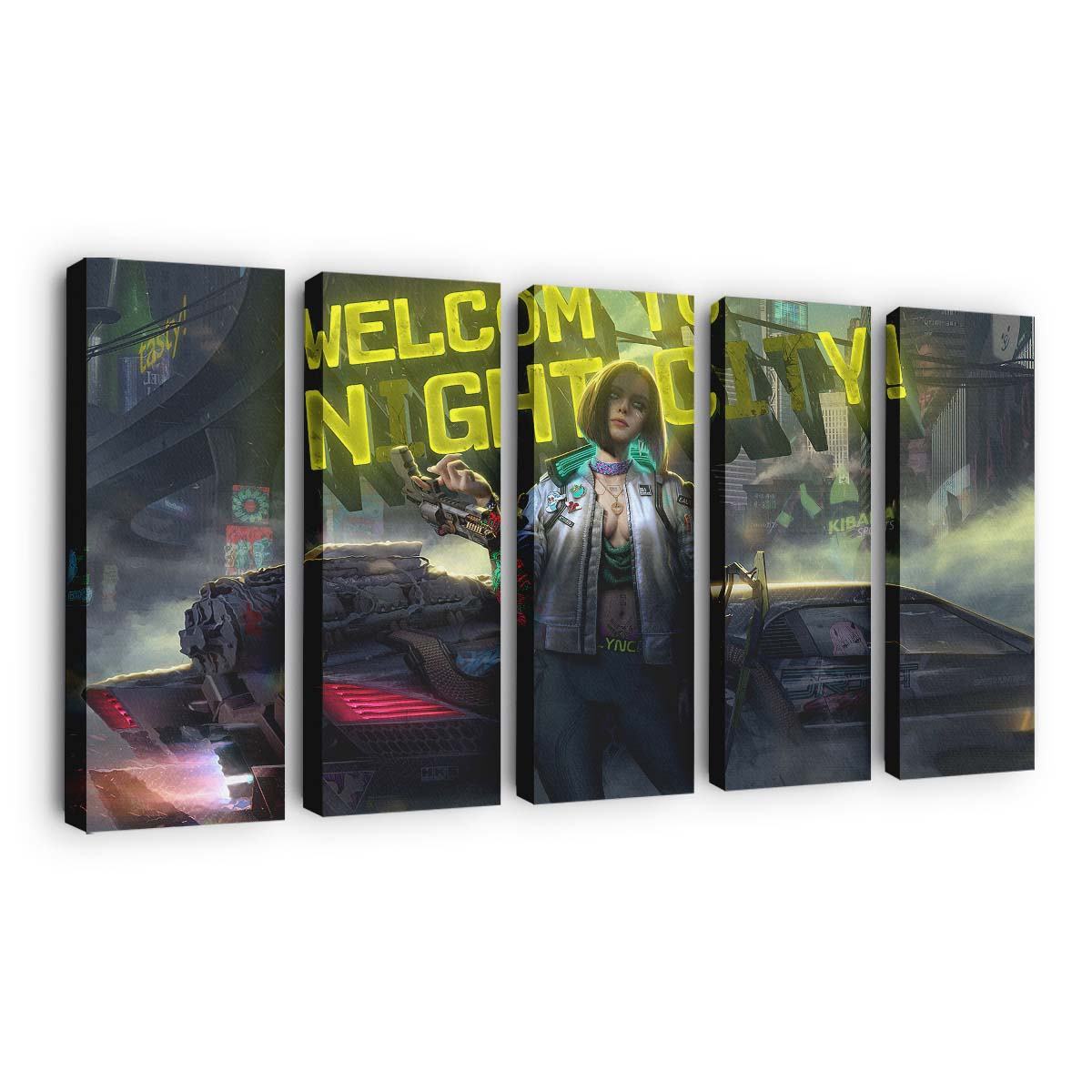 cyberpunk 2077 welcome to night city by
